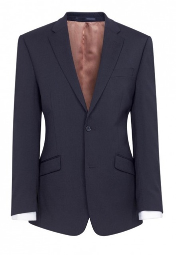 [UNI340] Gents - Aldwych Tailored Fit Jacket Navy Plain